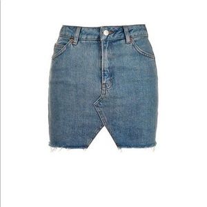 Topshop denim skirt!